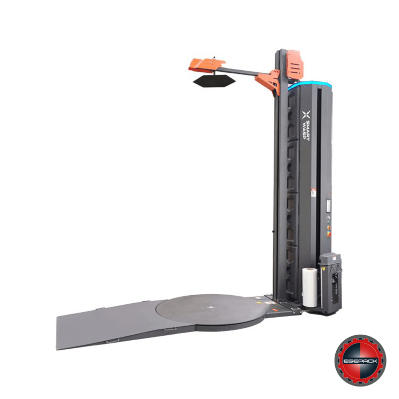 SMARTWASP X3 TİPİ ÜSTTEN BASINÇLI STANDART PALET SARMA MAKİNESİ