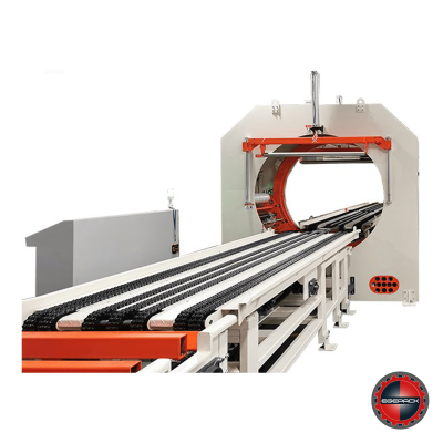 SMARTWASP S600 MODEL YATAY TİP TAM OTOMATİK ORBİTAL YATAY PALET STREÇ SARMA MAKİNESİ, YATAY SARMA MAKİNESİ