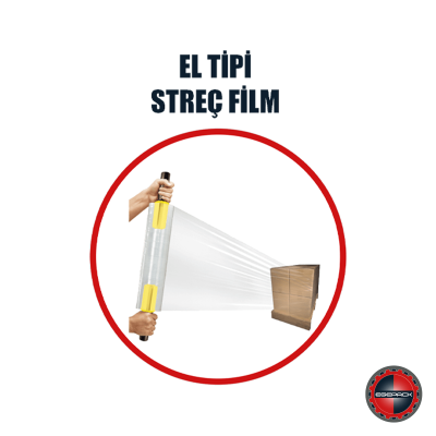 EGEPACK EL TİPİ STREÇ FİLM ST 50X23X300 METRE