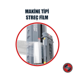 EGEPACK MAKİNA TİPİ STREÇ FİLM HL 300 50X20X1700 METRE