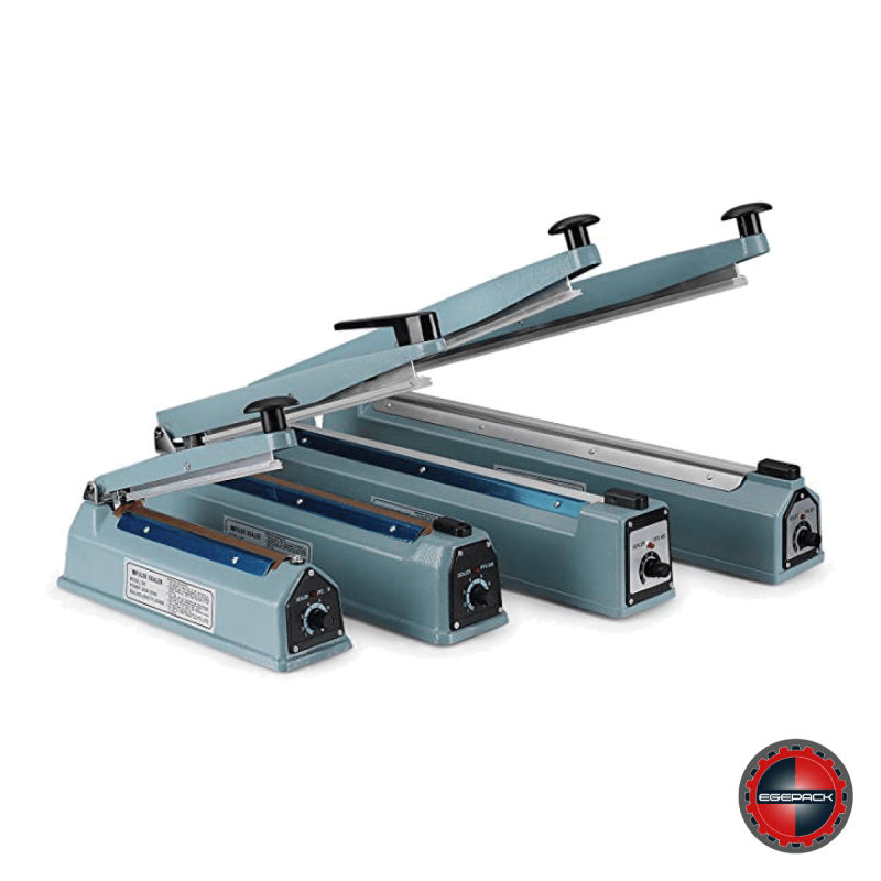 MASAÜSTÜ POŞET AĞZI YAPIŞTIRMA MAKİNESİ DEMİR GÖVDE 40CM