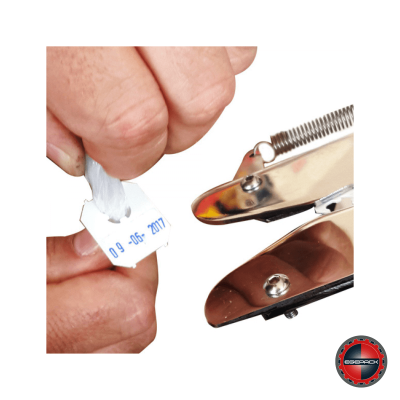 UNLU MAMÜLLER İÇİN TARİH BASKILI KLİPS MAKİNESİ